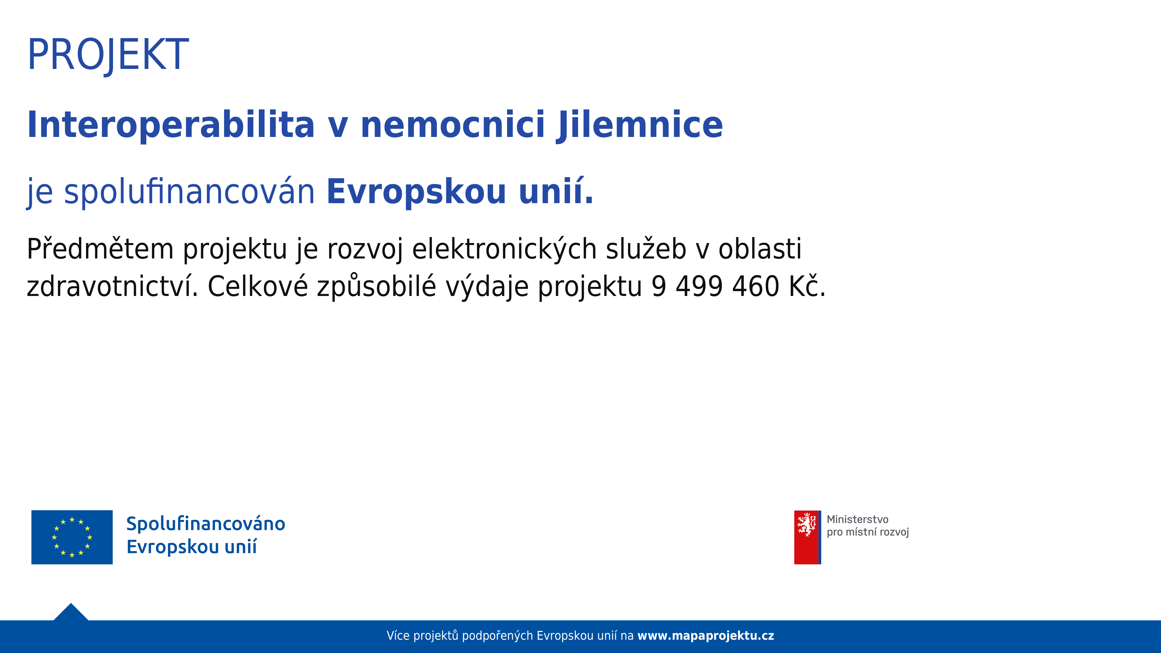 Interoperabilita v nemocnici Jilemnice