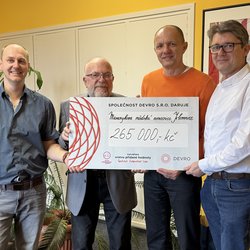Devro s.r.o. finanční dar