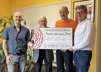 Devro s.r.o. finanční dar