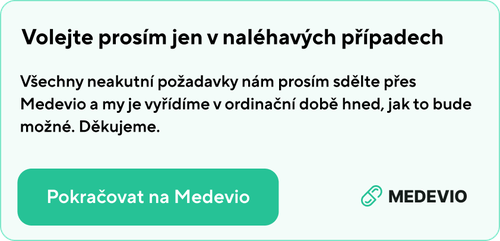 Medevio objednávání