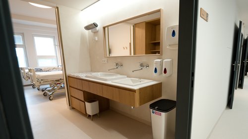 Chodba pokoj porodnice