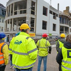 Pohled na stavbu pavilonu X