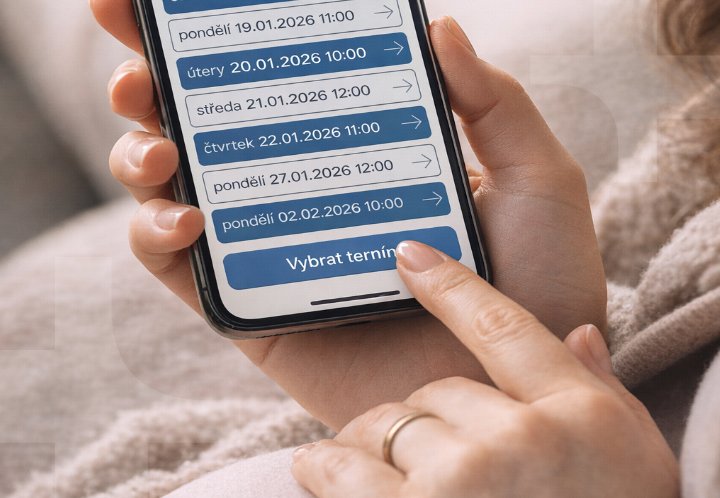 obrázek k novinkám , informující o spuštění nového rezervačního systému