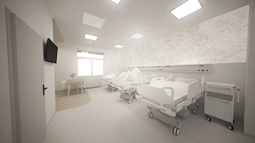 Pavilon X interiér 1